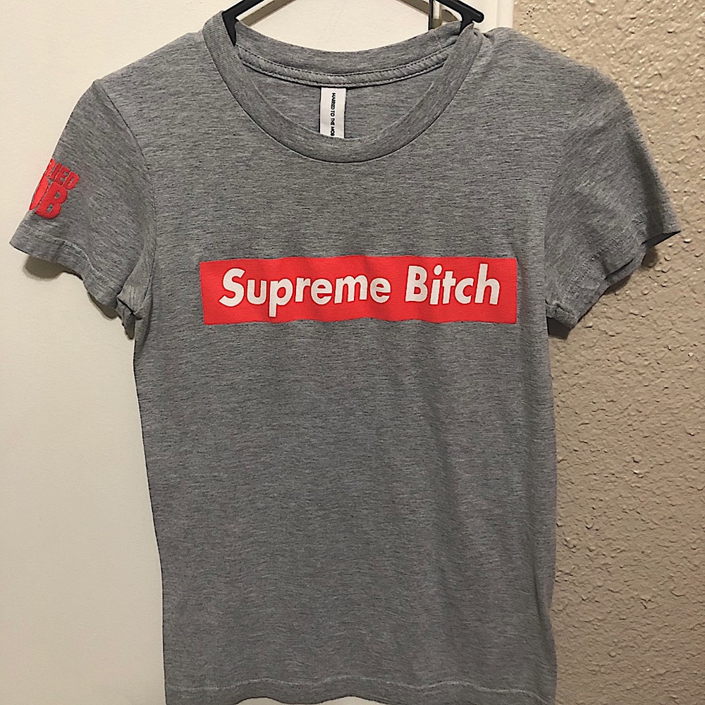 Supreme X Married to the Mob - Supreme Bitch shirt